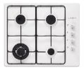 Linea 60cm White Gas Cooktop with Wok